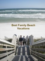 best family beach vacations steps